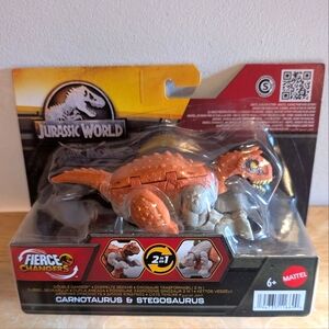 Mattel Jurassic World Fierce Changers Dinosaur Toy Brand New With Tag From Matte
